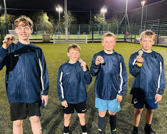 The Winning 5th Junior team