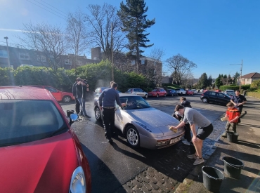 seniors car wash