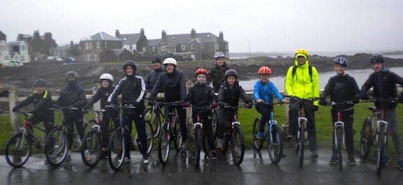 The Boys and Staff before their cycle
