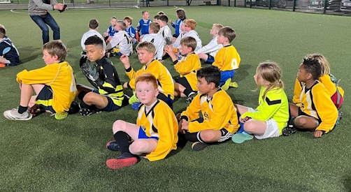 Second place at the District 5-a-sides