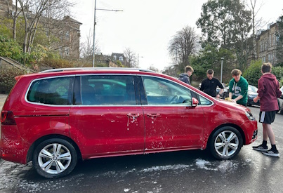 seniors car wash