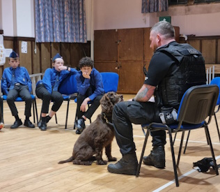 PC McIntyre and Eddie