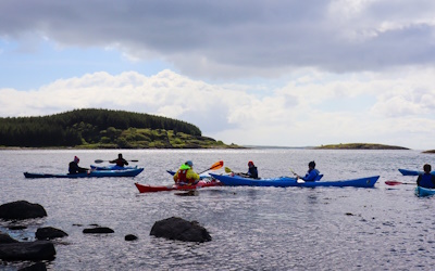 sea kayaking